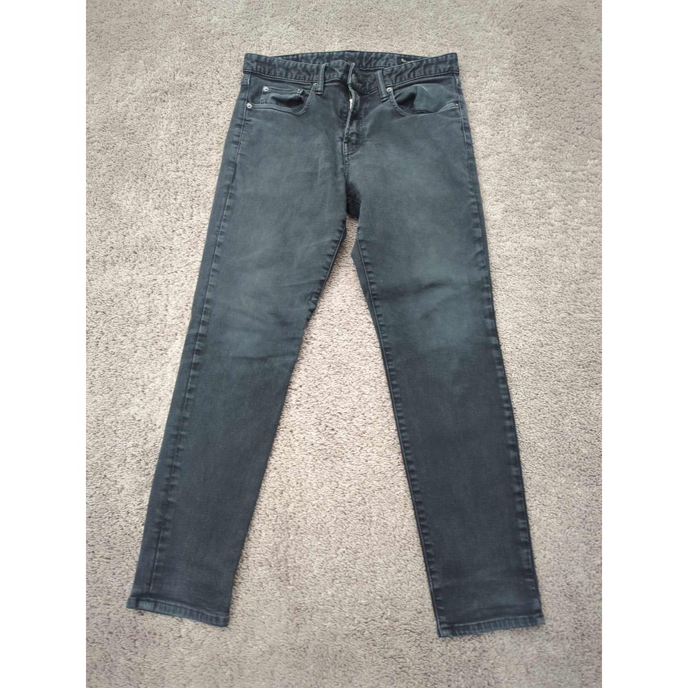 Bonobos Jeans Mens Size 33 Black Inseam: 29"‎ Slim Taper Stretch Casual